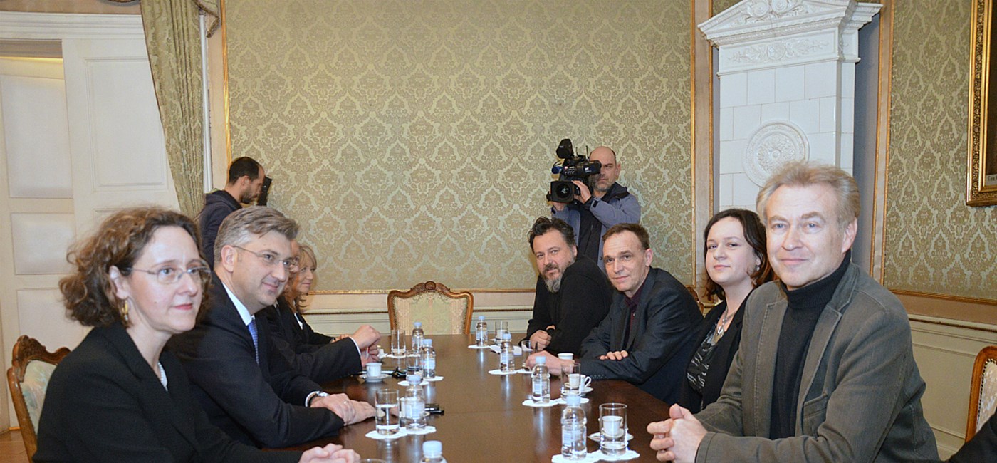 Predsjednik Vlade s predstavnicima filmskih redatelja i producenata 